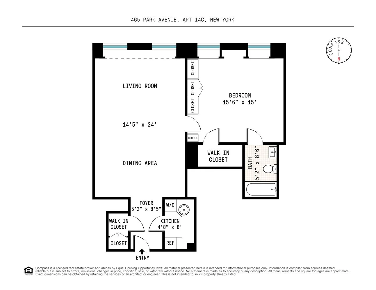 Apartamento de 1 Quarto à Venda em Manhattan – 465 Park Avenue – Nova Iorque – NY - 5