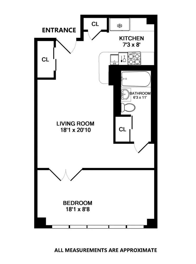 Apartamento de 1 Dormitório à Venda em Manhattan – 240 East 55th Street – Nova Iorque – NY - 3