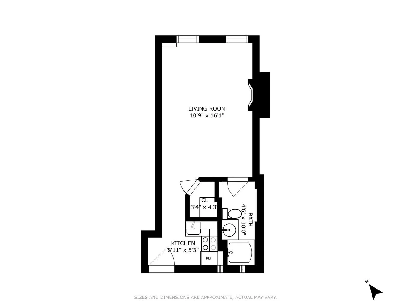 Apartamento de 1 Dormitório à Venda em Manhattan – 335 West 21st Street – New York – NY - 6
