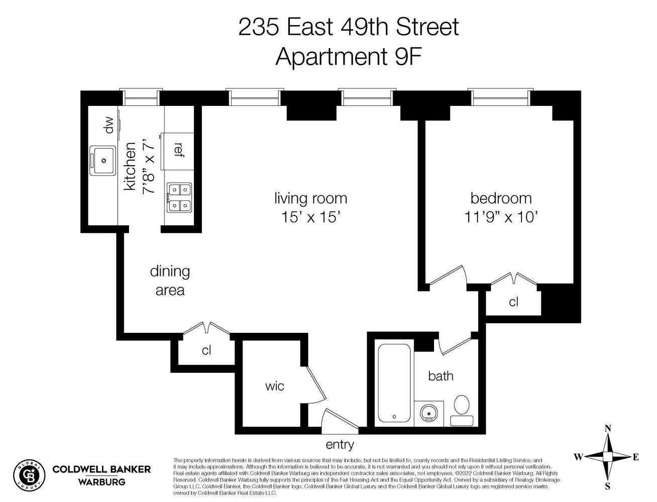 Apartamento de 1 Dormitório à Venda em Manhattan – Midtown East – Nova Iorque – NY - 8