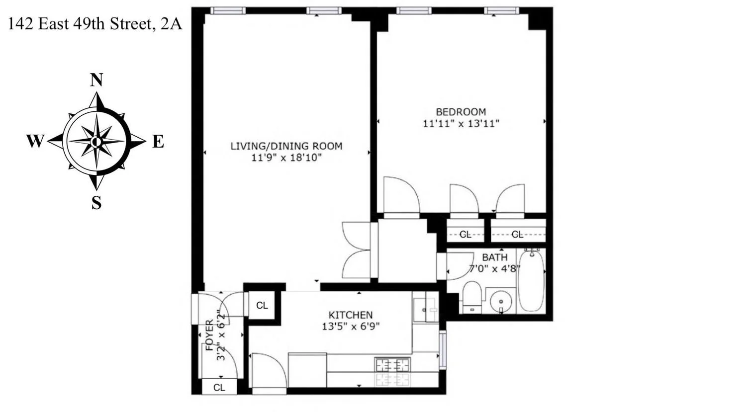 Apartamento de 1 Dormitório à Venda em Manhattan – New York, NY - 5