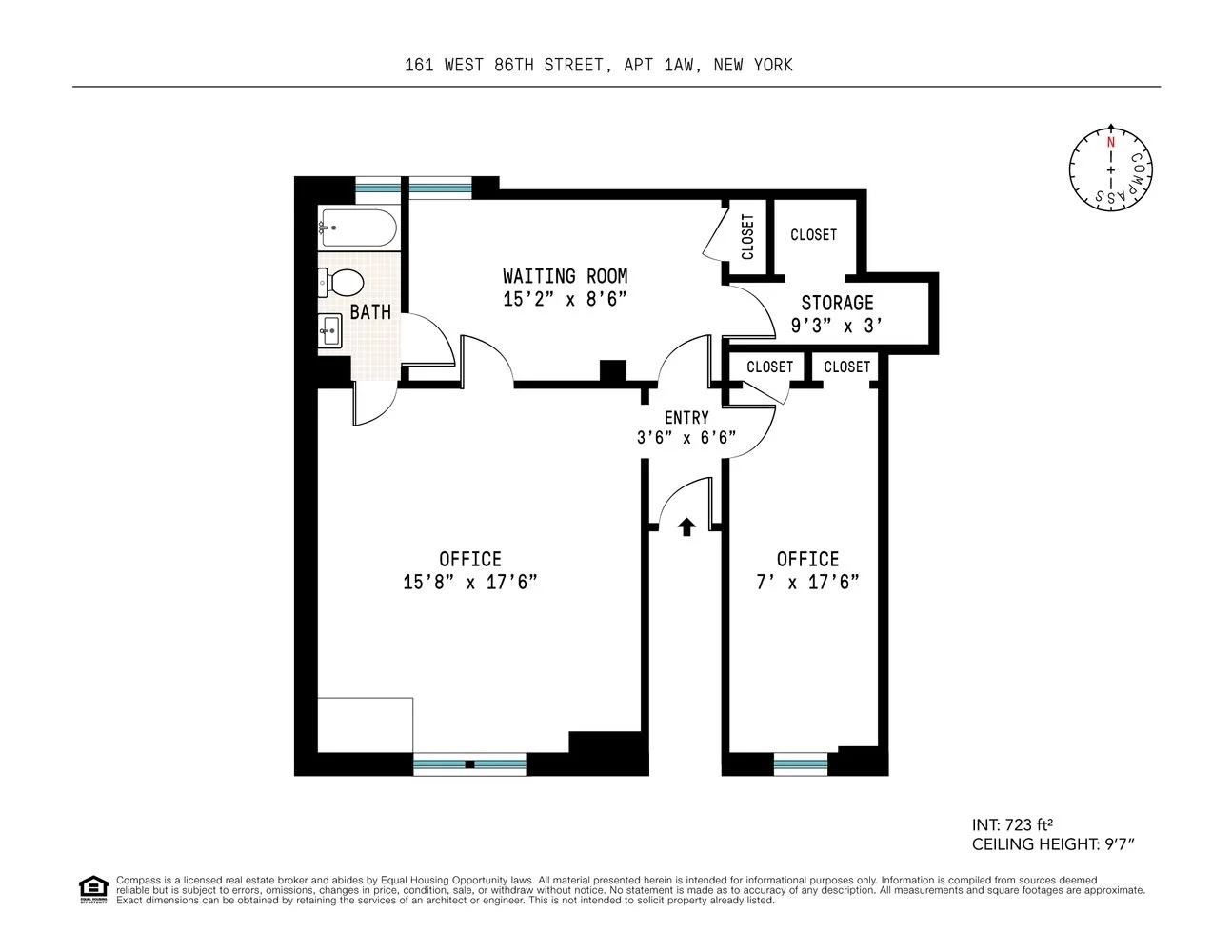 Apartamento de 1 Dormitório à Venda em Manhattan – New York, NY - 7