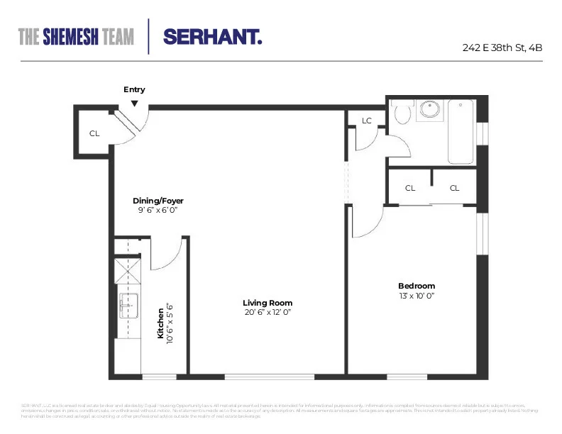 Apartamento de 1 Dormitorio en Venta en Manhattan – Nueva York – NY - 6