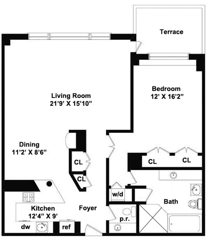 Apartamento de 1 Dormitorio en Venta en Manhattan – New York, NY - 8