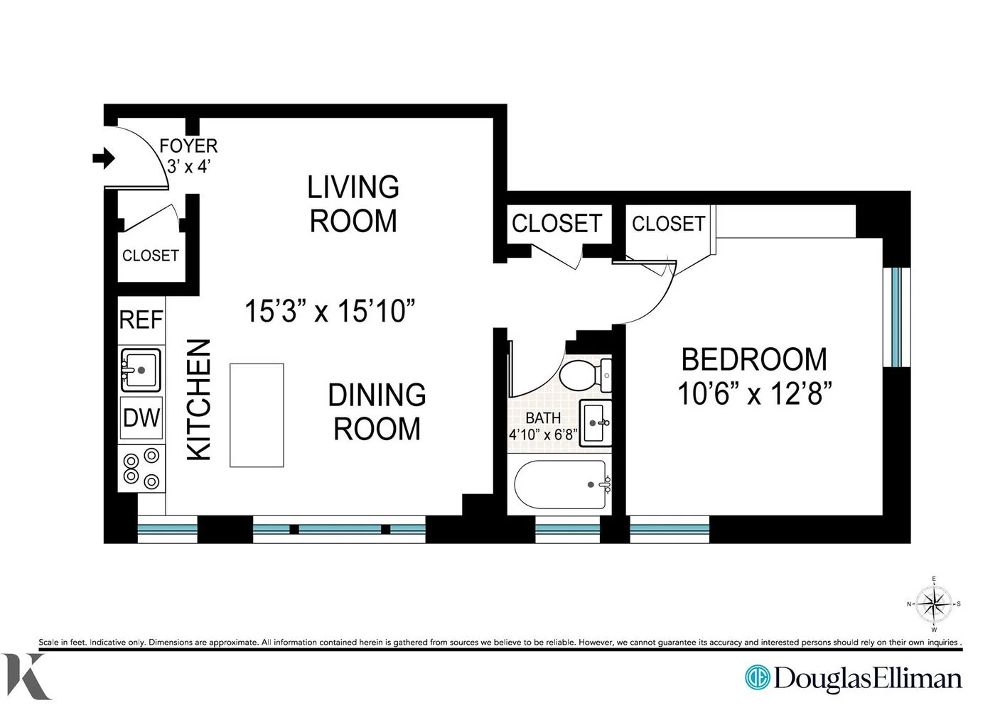 Apartamento de 1 Dormitorio en Venta en Manhattan – New York, NY - 8