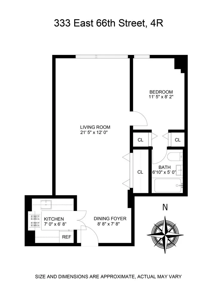 Apartamento de 1 Dormitorio en Venta en Manhattan – New York, NY - 2
