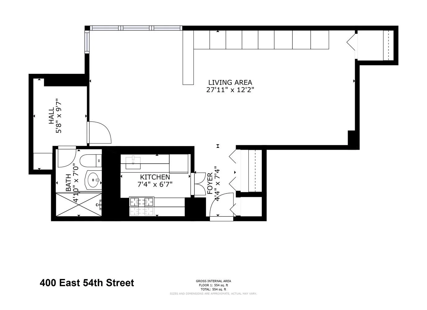 Apartamento de 1 Dormitorio en Venta en Manhattan – New York, NY - 5