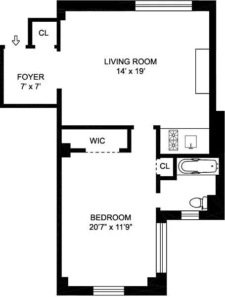 Apartamento de 1 Dormitorio en Venta en Manhattan – New York, NY - 7
