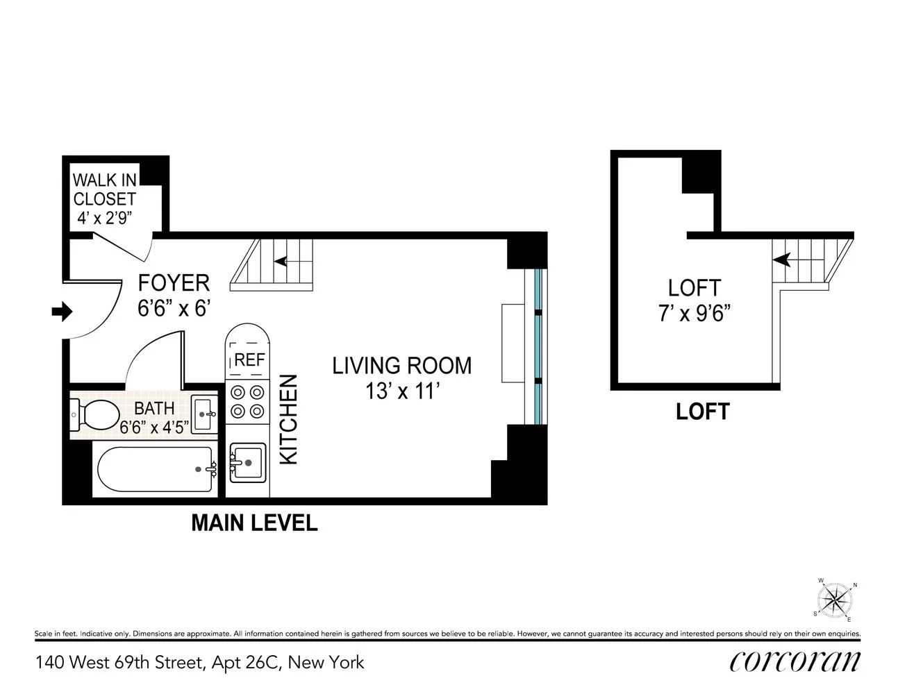 Apartamento de 1 Dormitório à Venda em Manhattan – Nova Iorque – NY - 7