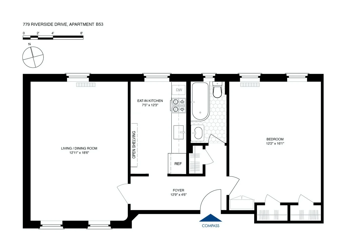 Apartamento de 1 Dormitorio en Venta en Manhattan – Washington Heights – Nueva York – NY - 7