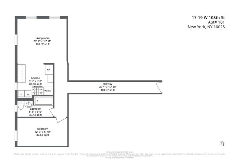 Apartamento de 1 Dormitorio en Venta en 17 West 108th Street – Manhattan – New York – NY - 7