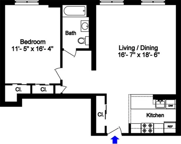 Apartamento de 1 Quarto à Venda em East Harlem – Manhattan, Nova Iorque - 8
