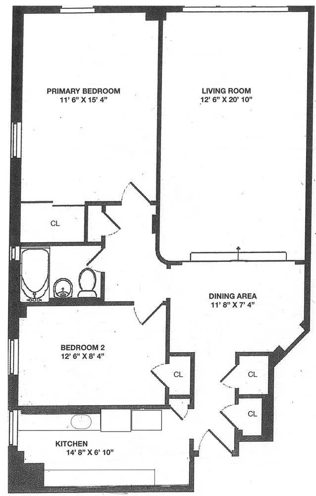 Appartement de 2 Chambres à Vendre à Manhattan – New York – NY - 1