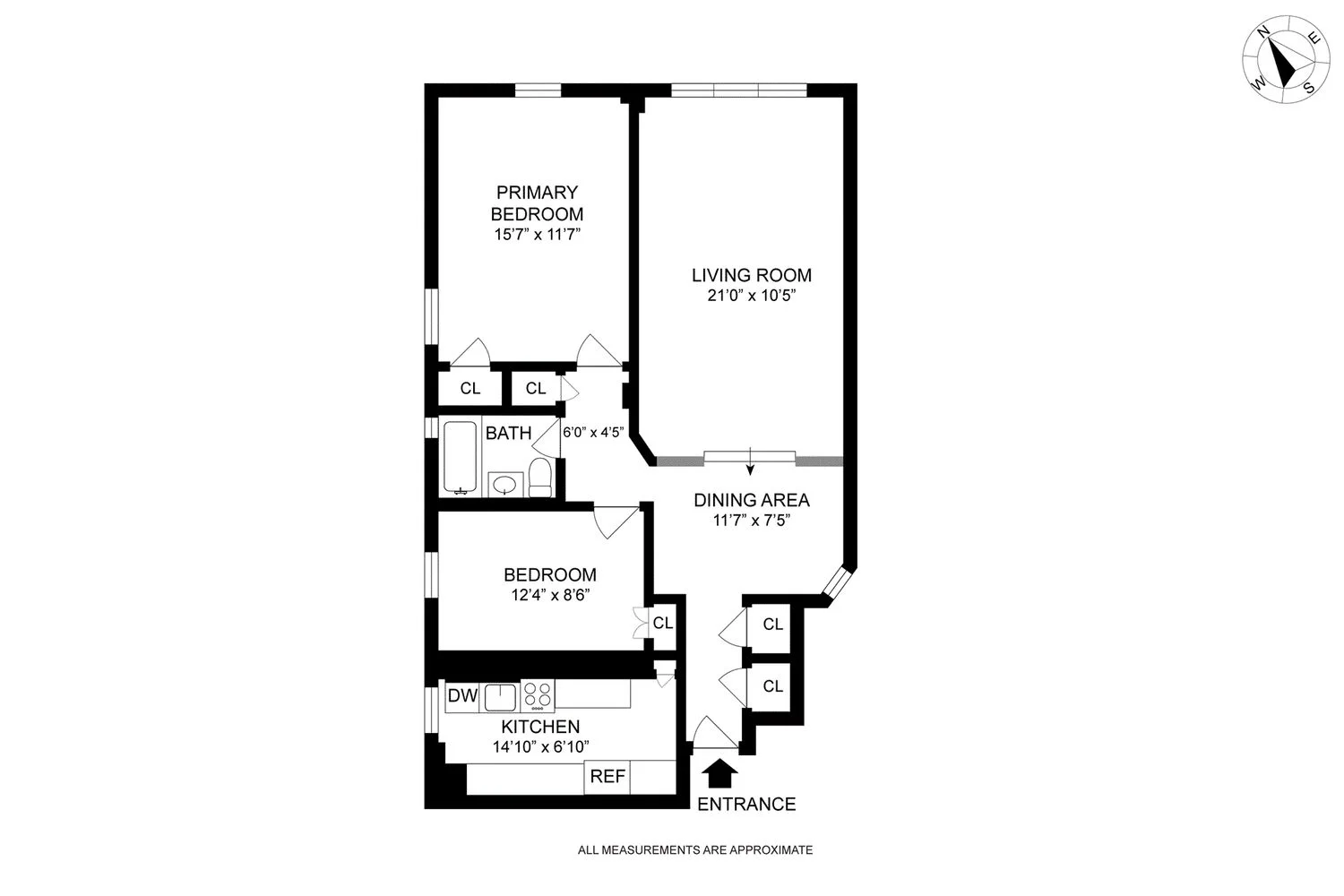 Appartement de 2 Chambres à Vendre à Manhattan – New York – NY - 5
