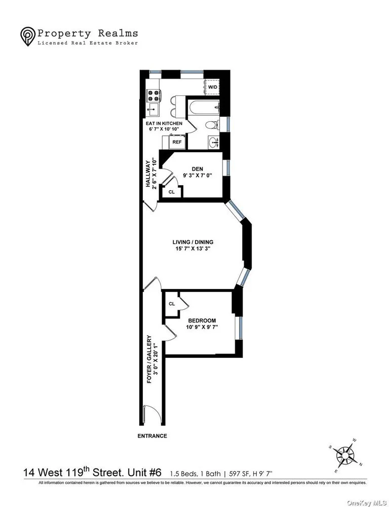 Appartement de 2 Chambres à Vendre sur la 119th Street – Manhattan – New York – NY - 5