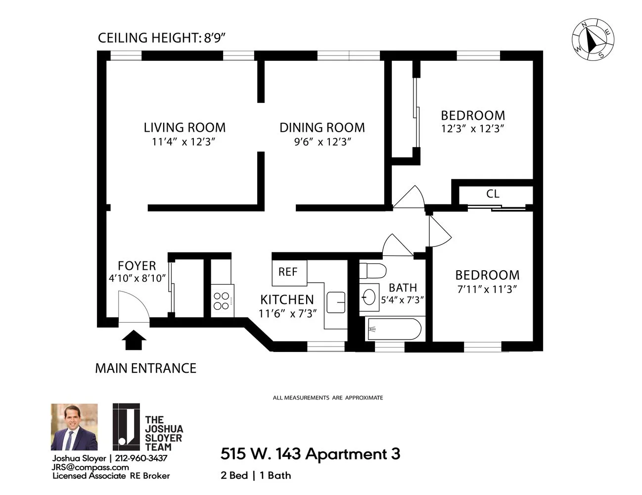 Apartamento de 2 Dormitorios en Venta en 515 West 143rd Street – Manhattan – Nueva York – NY - 8