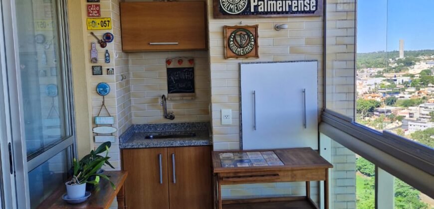 Apartamento de 3 Dormitorios en Venta en Chácara Cachoeira en el Condominio Jardins do Jatobá – Campo Grande – MS - 3