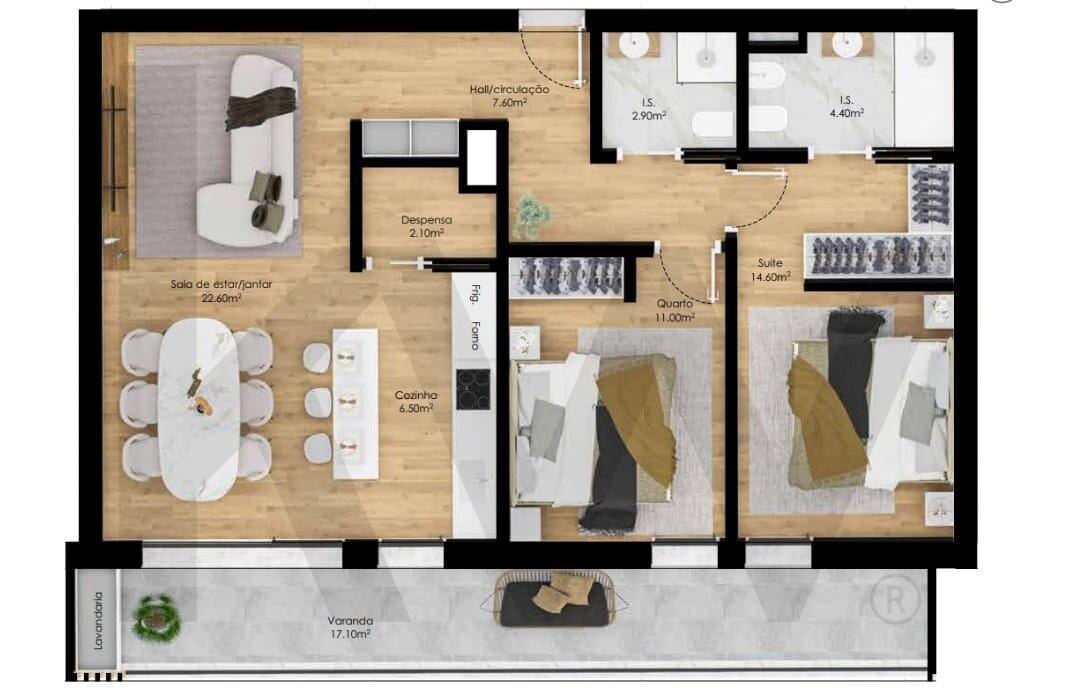 Apartamento T2 à Venda em Pombal - Leiria - Portugal - 1