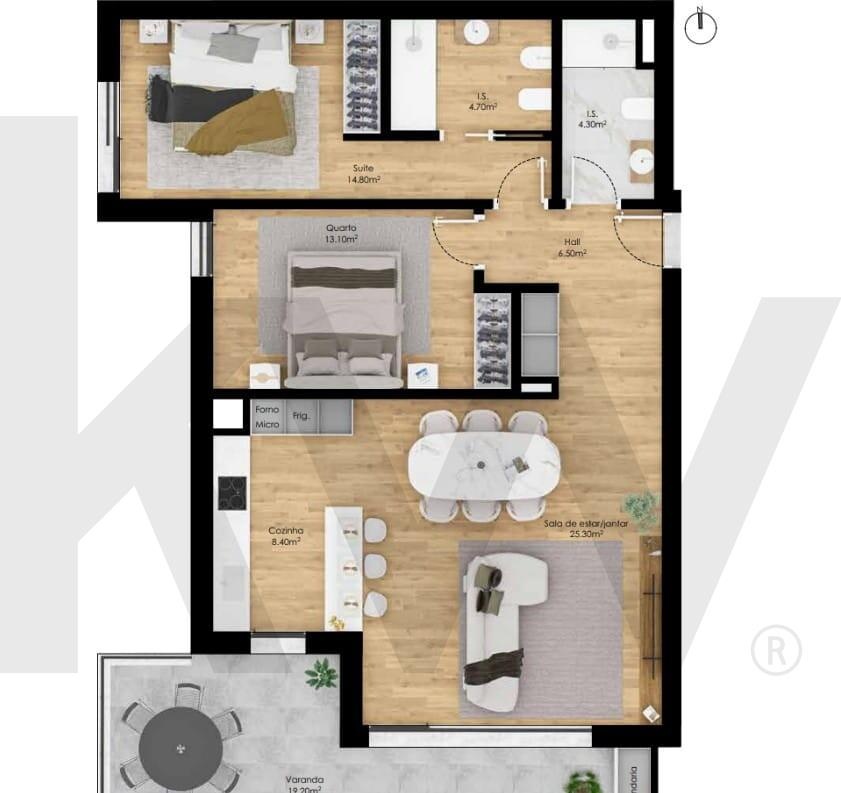 Apartamento T2 à Venda em Pombal - Leiria - Portugal - 7