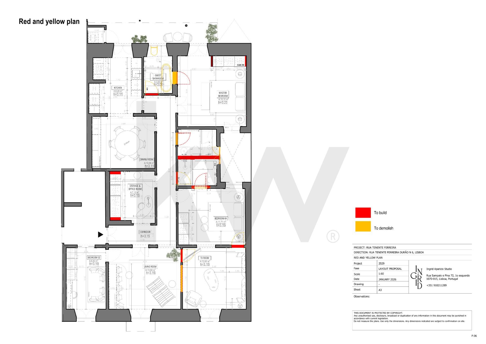 Apartamento T3 en Venta en Lisboa - Portugal - 6