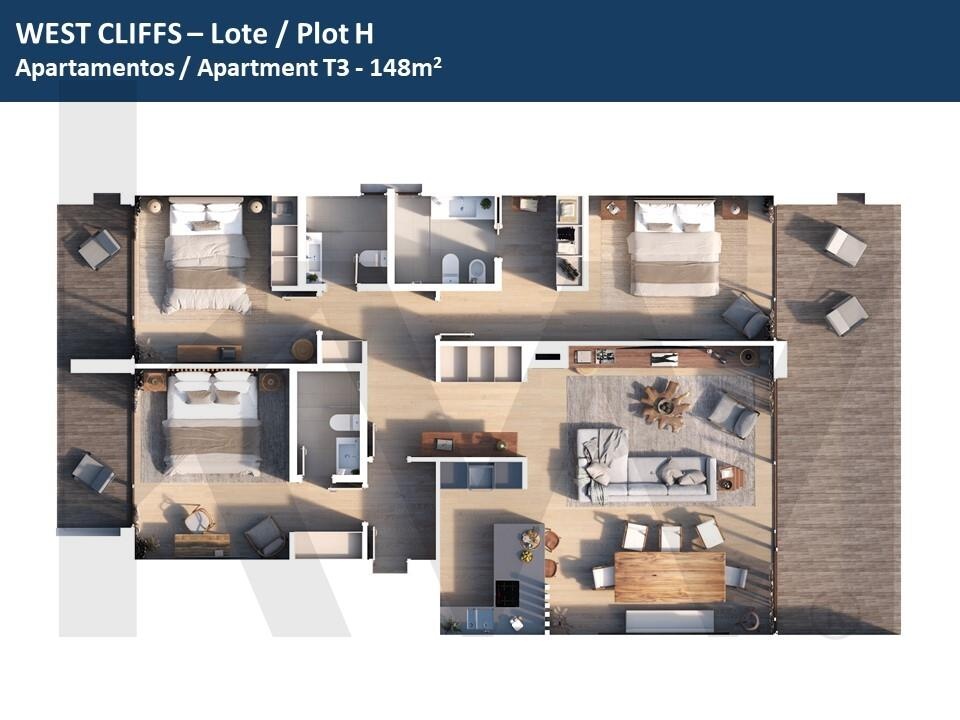 Apartamento de 3 Dormitorios en Venta en VAU - Leiria - Portugal - 1