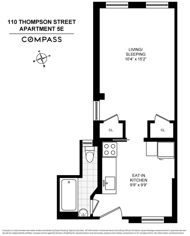Studio à Vendre au 110 Thompson Street – Manhattan, New York – NY - 6