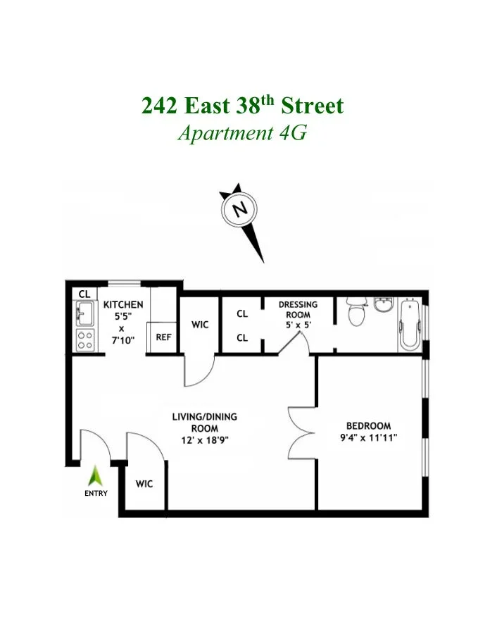 Studio à Venda em 242 East 38th Street – Manhattan, Nova Iorque – NY - 6