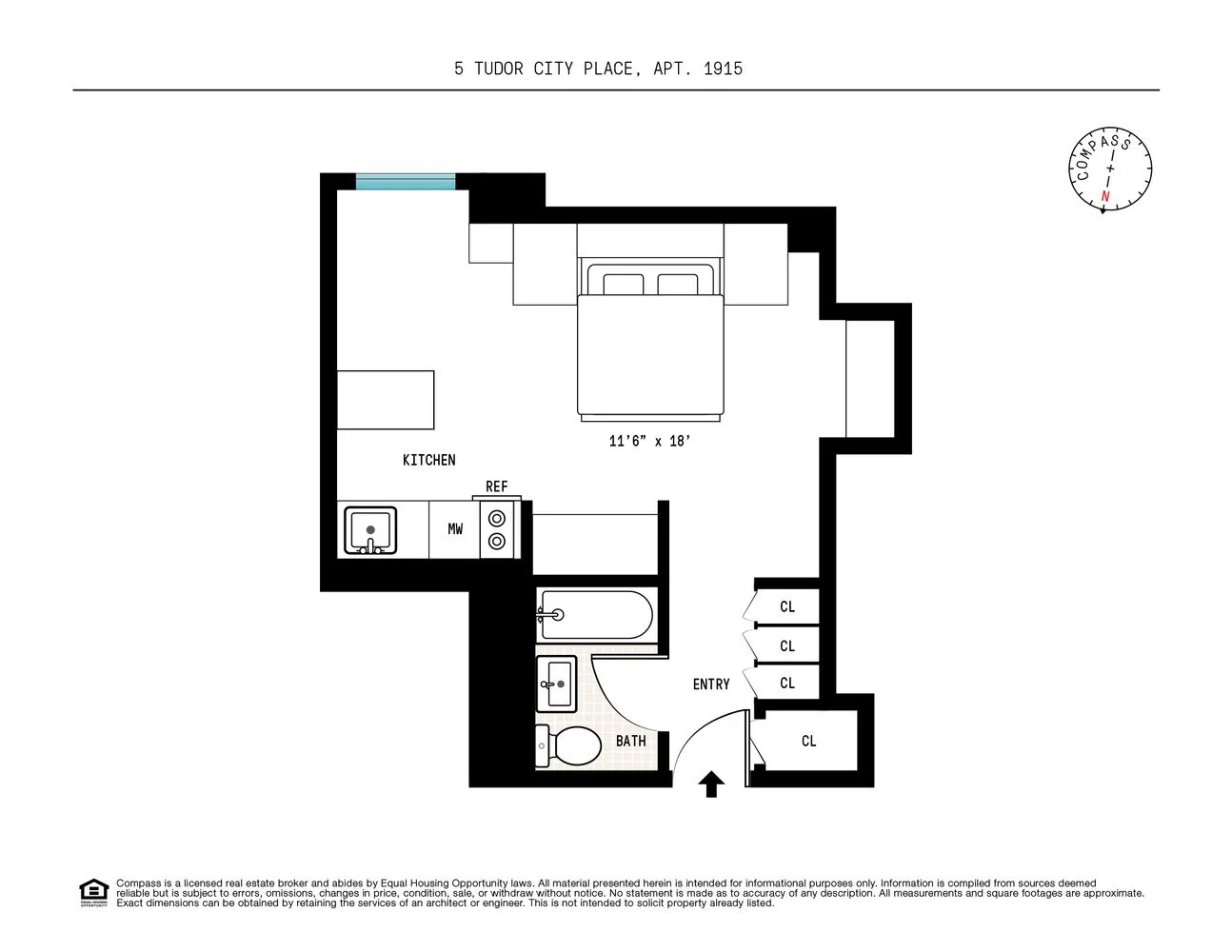 Studio à Venda em 5 Tudor City Place – Manhattan – Nova Iorque – NY - 6