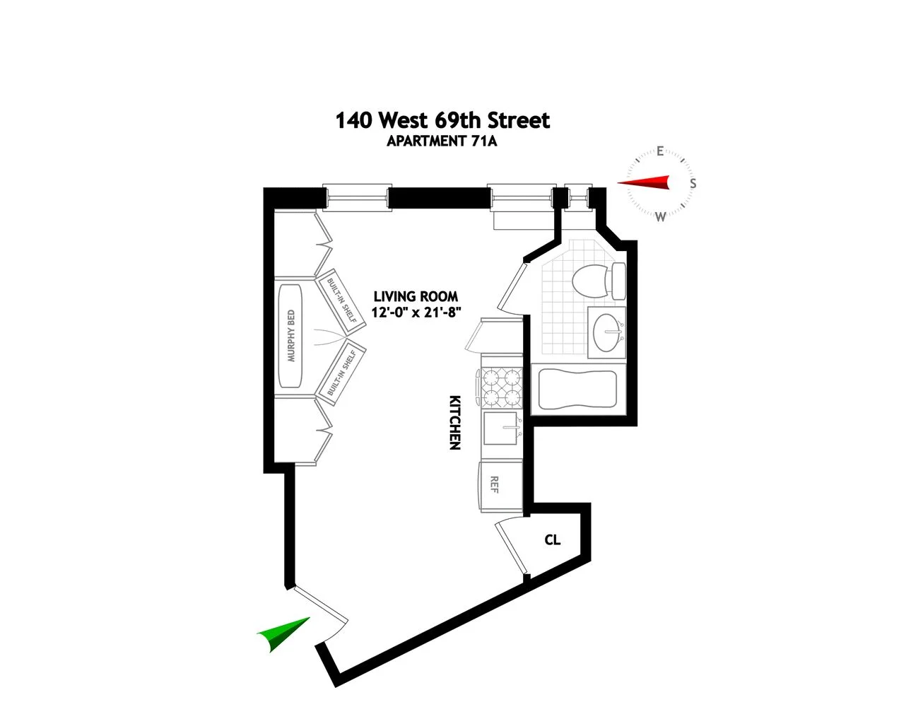 Studio à Vendre à Manhattan – 140 West 69th Street – New York – NY - 4