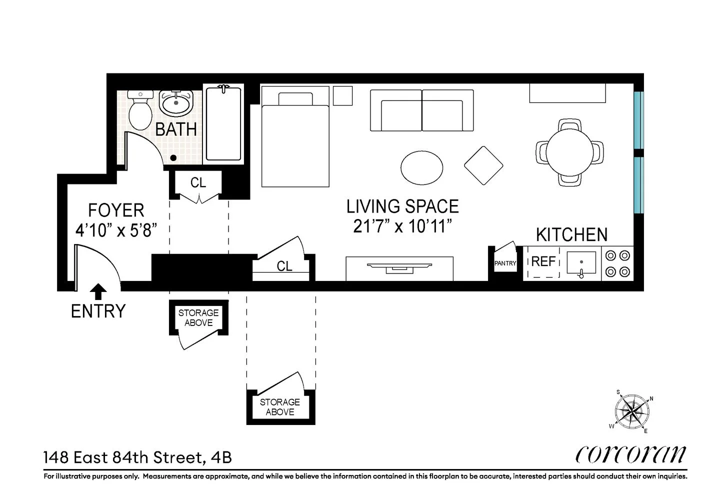 Studio à Venda em Manhattan – 148 East 84th Street – Nova Iorque – NY - 6