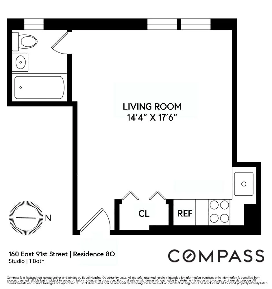 Studio à Venda em Manhattan – 160 East 91st Street, Nova Iorque, NY - 6