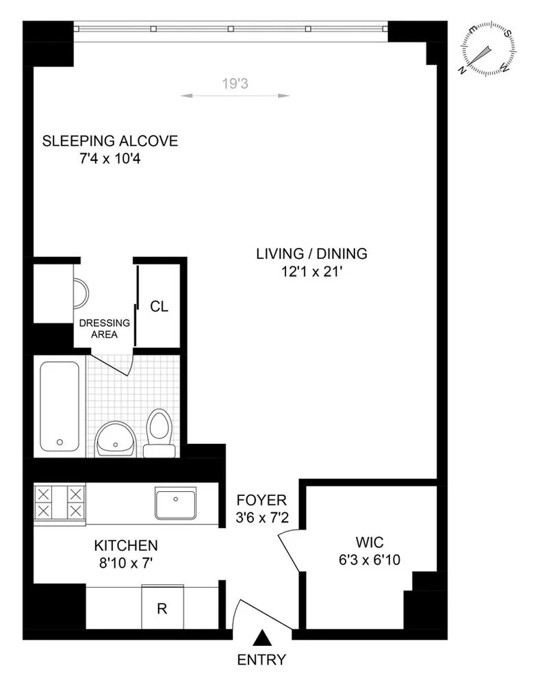 Studio à Vendre à Manhattan – 165 West End Avenue – New York – NY - 8