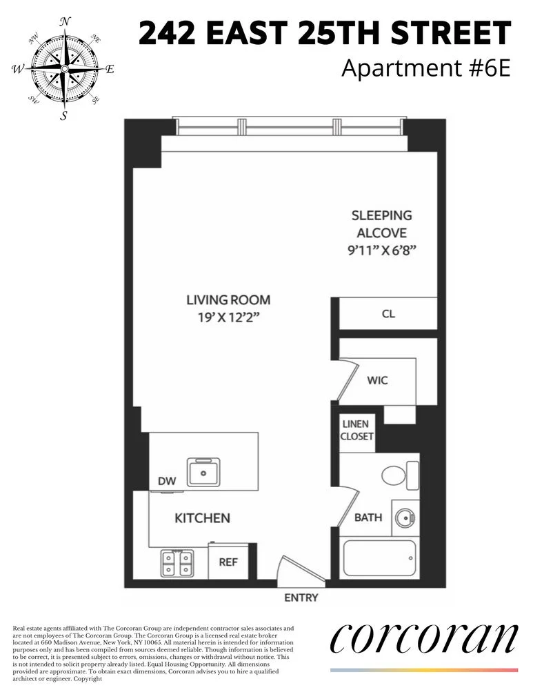 Studio à Vendre à Manhattan – 242 East 25th Street – New York – NY - 1