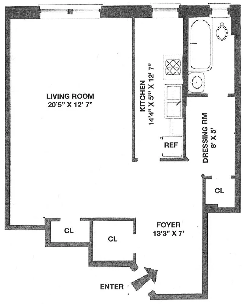 Studio à Vendre à Manhattan – 57 Park Terrace West – New York – NY - 3
