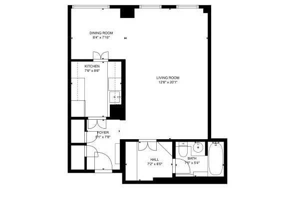 Studio à Venda em Manhattan – New York, NY - 7