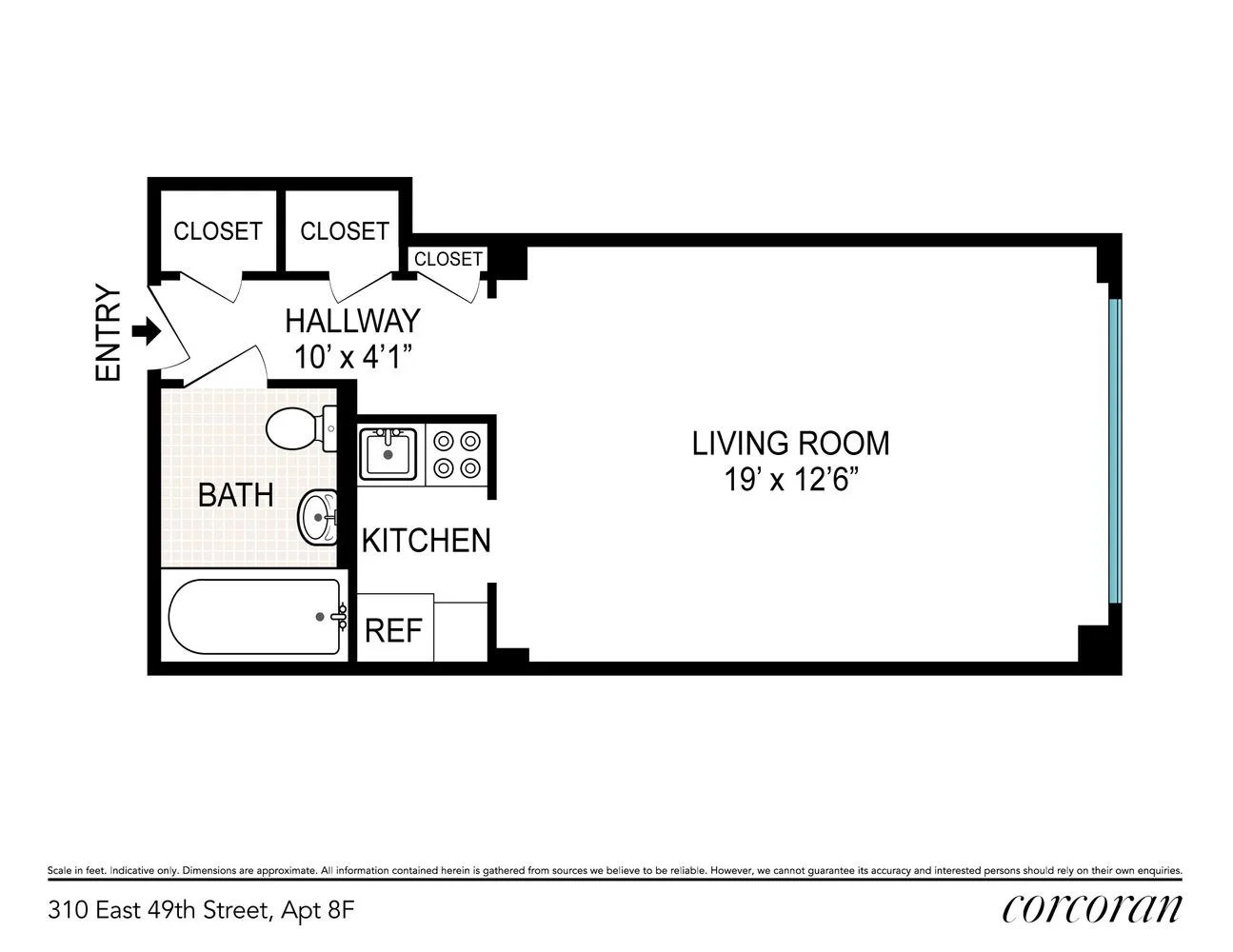 Studio à Venda em Manhattan, Nova Iorque – 310 East 49th Street – NY - 4