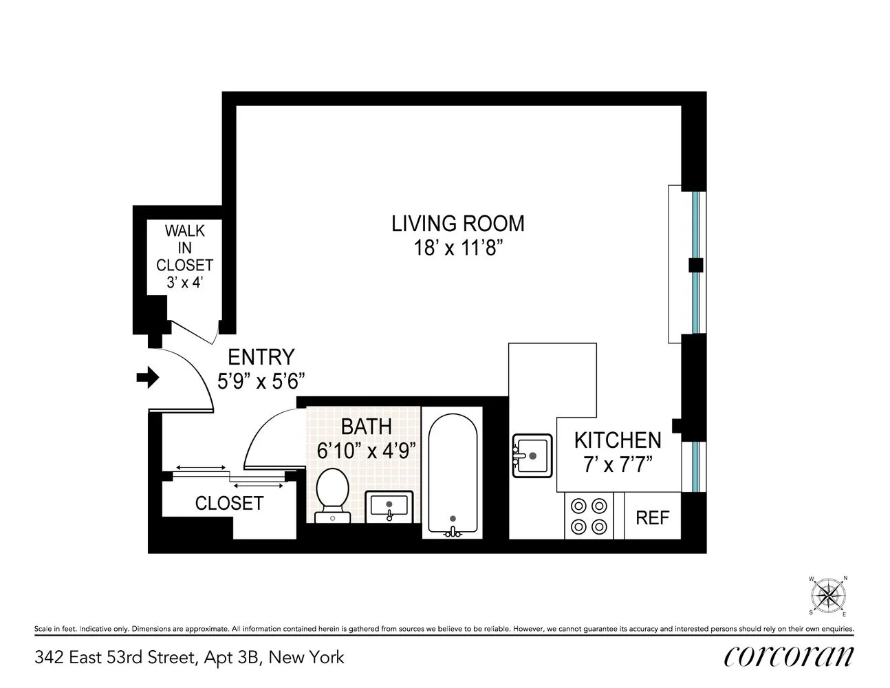 Studio à Vendre à Manhattan – New York – NY - 3