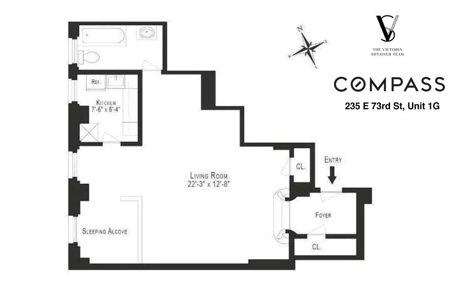 Studio for Sale at 235 East 73rd Street – Manhattan – New York – NY - 8