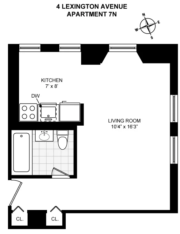 Estudio en Venta en 4 Lexington Avenue – Manhattan – Nueva York – NY - 5