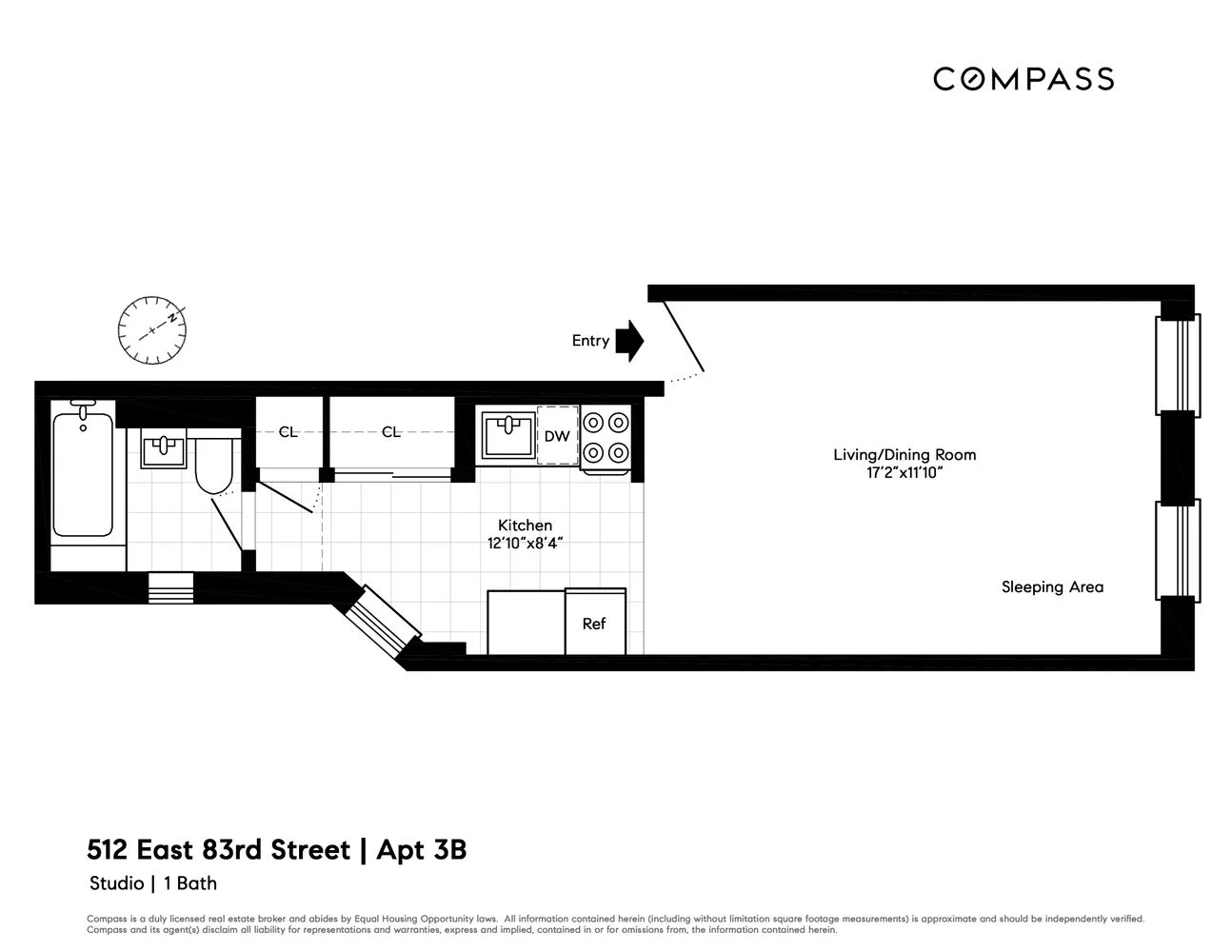 Studio à Vendre au 512 East 83rd Street – Manhattan – New York – NY - 4
